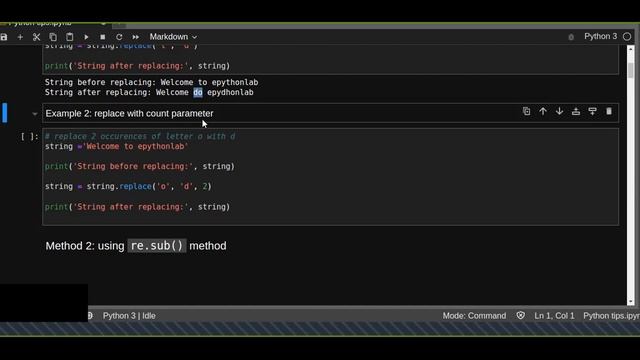 Replace all Occurrences of a String in Python (3 Simple Steps!) смотреть онлайн