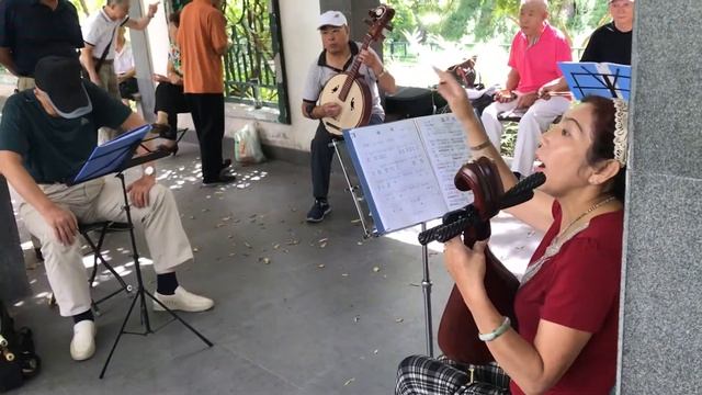 Парки Пекина. 3 причины посетить Бамбуковый парк. Танцы. Лотос. Жизнь в Китае. Спокойствие. смотреть онлайн