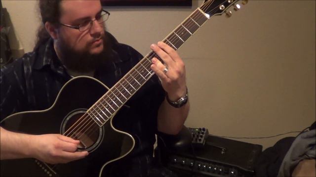 Ibanez AEL207E 7-String Acoustic-Electric Guitar (Quick Test) смотреть онлайн