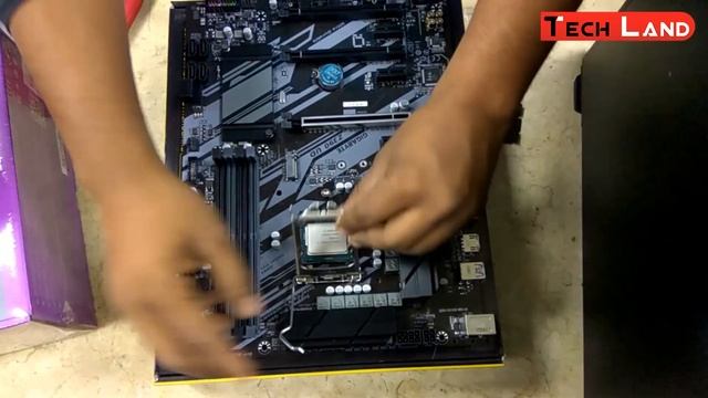How to Install CPU i5 9400 Motherboard Z390 UD & G Skill RAM | Tech Land смотреть онлайн