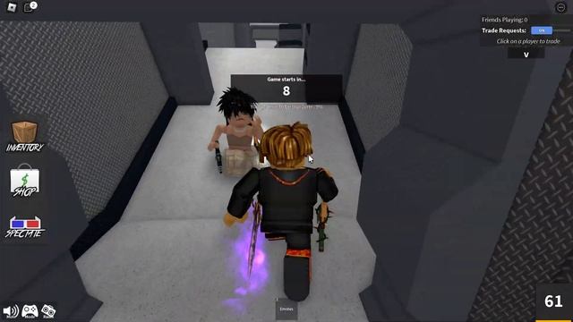 Играю в Murderer Mystery 2 в Роблоксе, очень круто. смотреть онлайн
