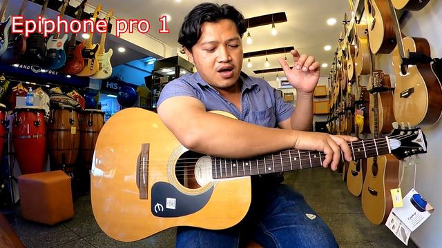 รีวิวกีต้าร์โปร่ง Epiphone pro1 ราคา 3,990 บาท ทูมิวสิครีวิว โรงเรียนสอนดนตรีทูมิวสิค смотреть онлайн
