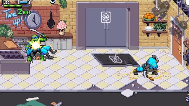 Teenage Mutant Ninja Turtles: Shredder’s Revenge - Android Gameplay (Egg NS emulator) смотреть онлайн