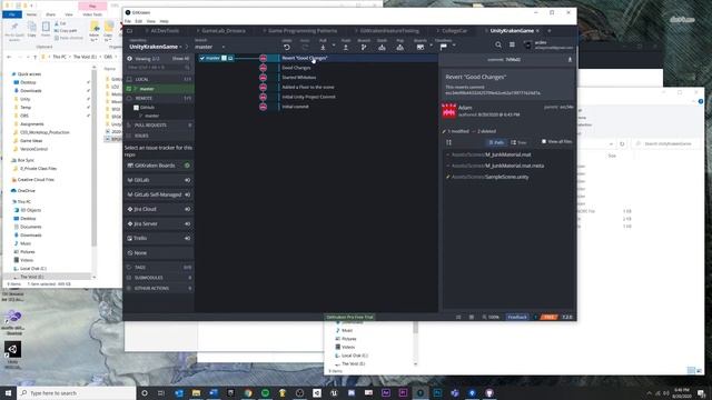 Undoing Changes in GitKraken - Version Control - 04 смотреть онлайн