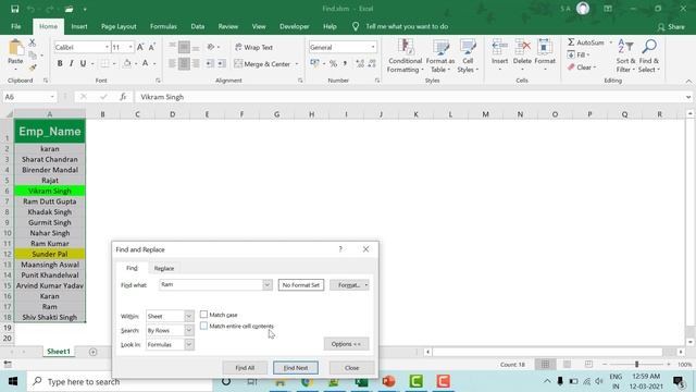 Find Method in VBA | Excel VBA Tutorial in Hindi смотреть онлайн
