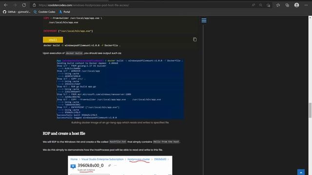 Windows HostProcess Pod Host File Access смотреть онлайн