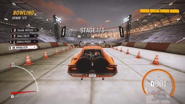 Stunts: Bowling Knock Down Pins! Hard One! Trail Out Walkthrough Gameplay смотреть онлайн
