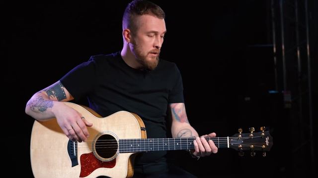 Богдан Солодовник (25/17) о гитаре Taylor 214CE-K DLX смотреть онлайн