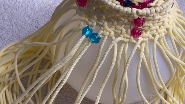 MACRAME DIWALI KANDIL | macrame full beaded Akash kandil chandelier смотреть онлайн