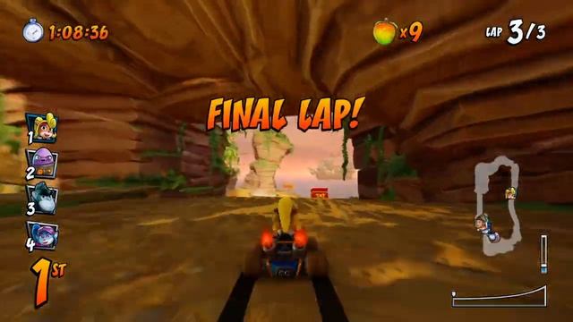 Crash™ Team Racing Nitro-Fueled - Local Arcade - Race - Crash Cove - Easy - Coco - 1:40:03 смотреть онлайн