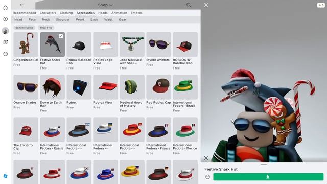 НОВЫЕ НОВОГОДНИЕ БЕСПЛАТНЫЕ ВЕЩИ В ROBLOX/ДЕКАБРЬ 2022 смотреть онлайн