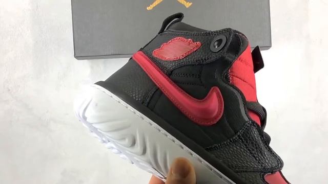 AR5321 006 Air Jordan 1 High React Noble Red 2019 смотреть онлайн