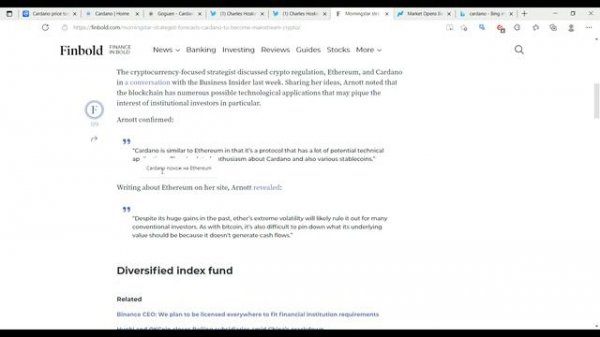 ADA CARDANO ЛОЖНЫЙ ПРОГНОЗ ГЕНЕРАЛЬНОГО ДИРЕКТОРА. ПОЧЕМУ ПРОГНОЗ ADA CARDANO НЕ СБЫЛСЯ?