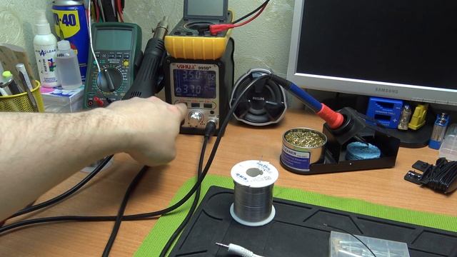 YIHUA 995D+ ПАЯЛЬНАЯ СТАНЦИЯ, НЕМНОГО РАССУЖДЕНИЙ И ВПЕЧАТЛЕНИЯ ОТ РАБОТЫ смотреть онлайн