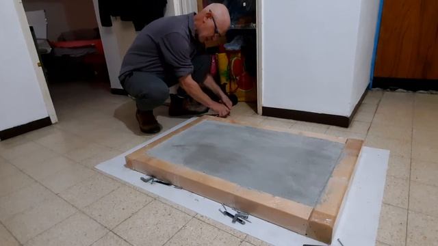 Разъем опалубки - фундамент из бетона под газовые баллоны, (4-я часть). Гиват аМоре, Афула, Израиль смотреть онлайн