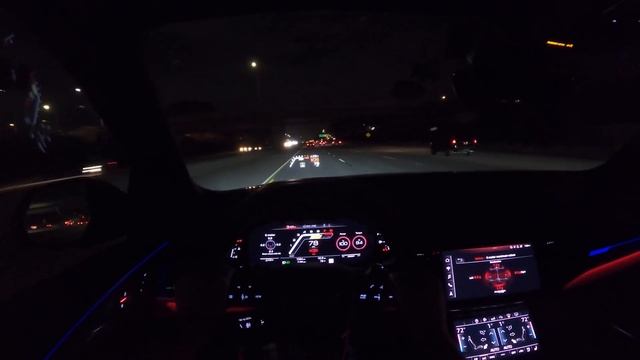 2021 Audi RSQ8 POV Night Drive (3D Audio)(ASMR)