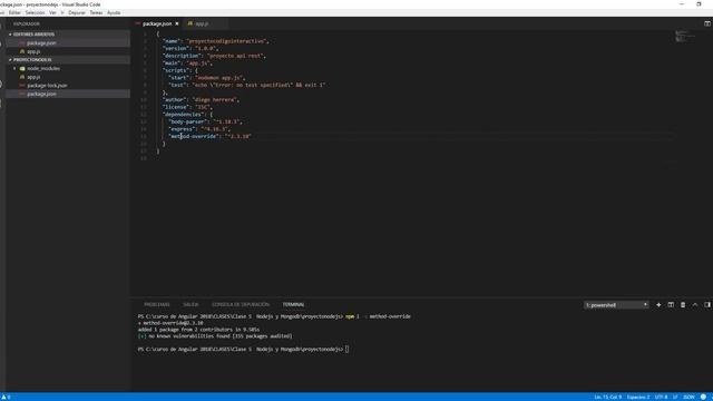 Curso NodeJS y mongoDB 04 : instalando Method Override смотреть онлайн