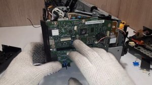 Разбор МФУ на радиодетали. Какие драгметаллы можно извлечь из оборудования.