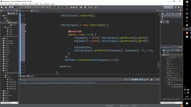 JAVA - 49 - Klavye ile nesne kontrolü ve yeni nesne oluşturmak смотреть онлайн