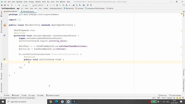 Text To Speech - Practical Demo - Android Java смотреть онлайн