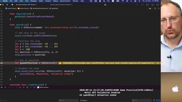 Онлайн-интенсив по iOS разработке для новичков от Moscow Digital Academy: пишем мини-игру! смотреть онлайн