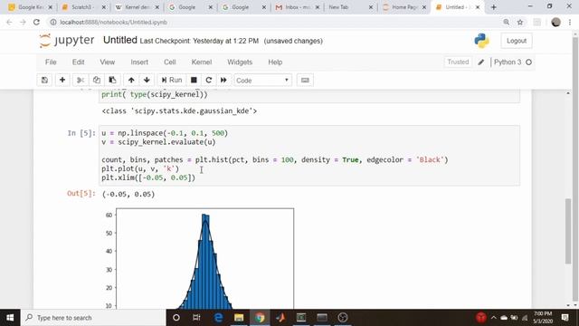 Kernel Density Estimation with Python: Estimate a Density Function from Data смотреть онлайн