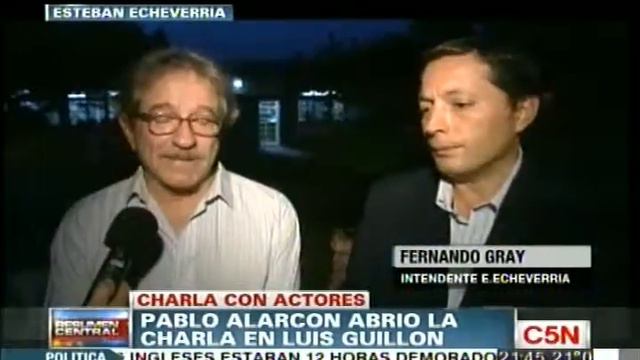 C5N - SOCIEDAD: CHARLA CON ACTORES EN ESTEBAN ECHEVERRIA смотреть онлайн