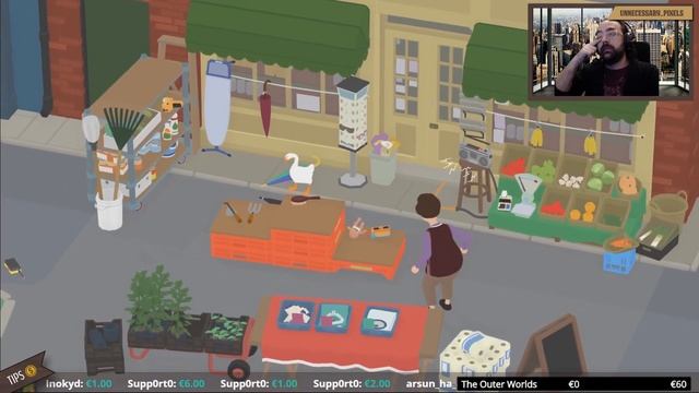 [Untitled Goose Game] QUACK! QUACK! смотреть онлайн