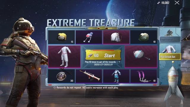 EXTREME TREASURE | Final Frontier Set & Red Streak | PUBG MOBILE смотреть онлайн