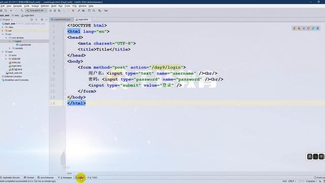 千锋Ja va教程：066、收参和乱码解决 смотреть онлайн