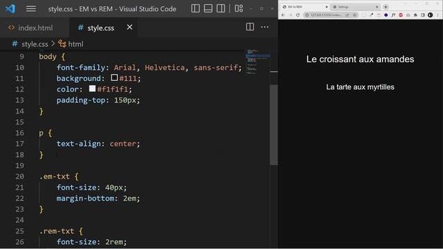 Comprendre EM vs REM en CSS смотреть онлайн