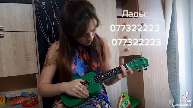 Мелодия Linkin Park - in the end на укулеле на одной струне для начинающих смотреть онлайн