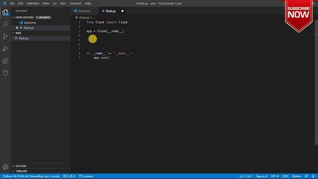 Flask tutorial part 1|Hello world in Flask|Python Web Development Using Flask Framework | PULKIT.P смотреть онлайн