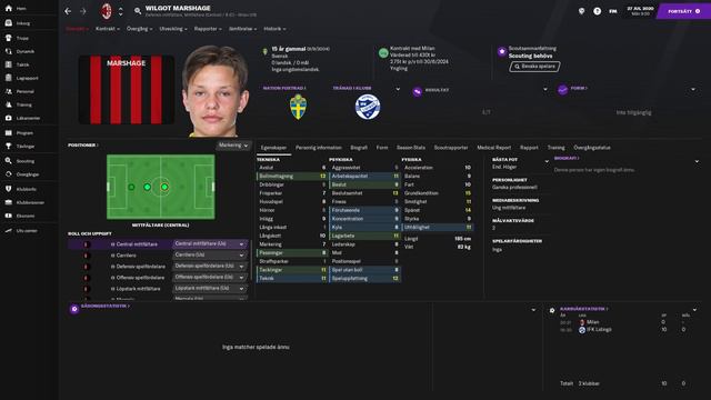 FM21 | Svenska Supertalanger i Milan - Hur Bra Blir De? | FOOTBALL MANAGER 2021 på svenska смотреть онлайн