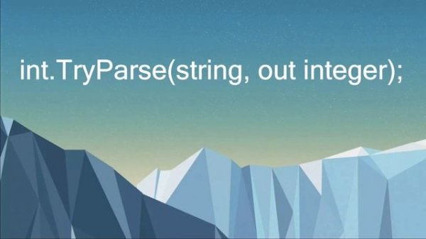 12. Convert string to integer - int.TryParse() - Game Development Course Using Unity and c#