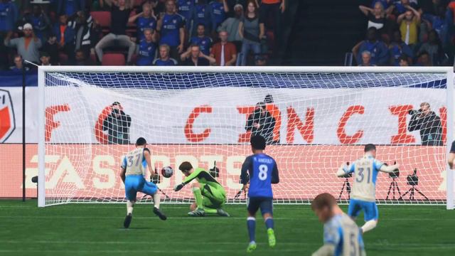 FC24 FC Cincinnati Vs Philadelphia Union Striker #37 The King смотреть онлайн