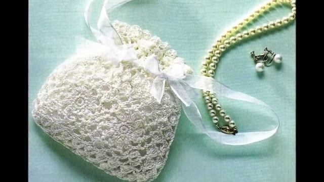 Вязаные косметички своими руками крючком и спицами смотреть онлайн