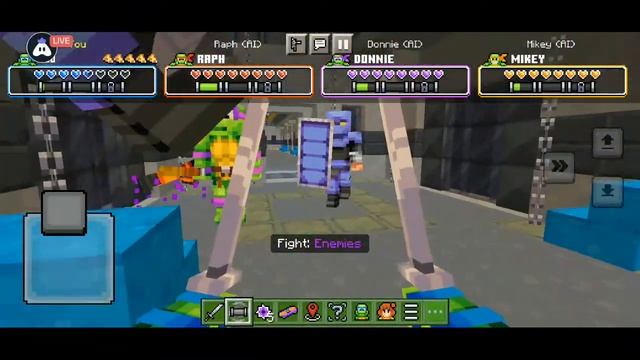 Minecraft Pe|Teenage Mutant Ninja Turtle Dlc| episode 1 & 3 смотреть онлайн