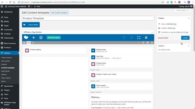 How to customize Product pages - Impreza Wordpress Theme (old version) смотреть онлайн