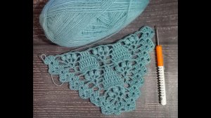 МК номер 50.Узор для шали крючком.