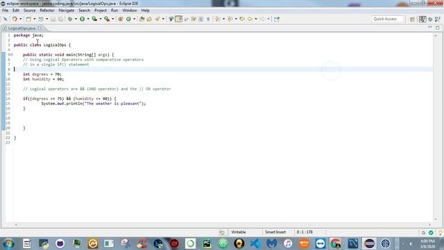 Logical Operators AND (&&) OR ( || ) in Java | Beginning Java смотреть онлайн