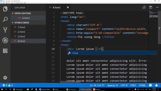 005 Nhóm thẻ xuống dòng trong html смотреть онлайн