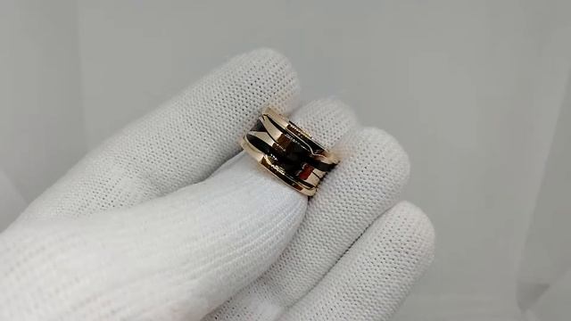Обручальное кольцо булгари с эмалью смотреть онлайн