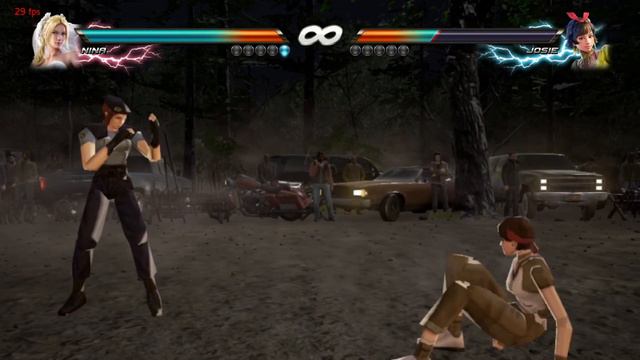 Tekken 7 Nina Jill Valentine MOD VS Josie Rebecca Chambers MOD Last Day on Earth Stage 5 rounds (RM смотреть онлайн