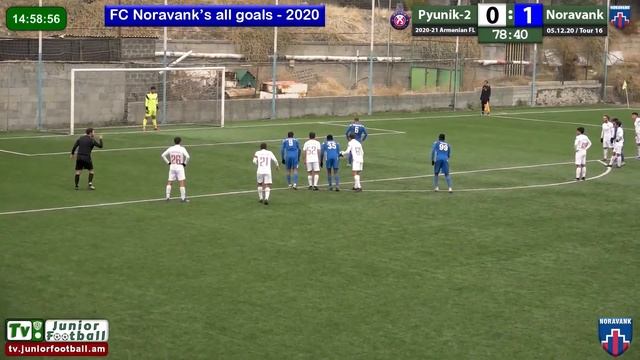 LIVE. Ararat-Armenia-2 vs Noravank (15.12.20), 2020-21 AFL, Tour 08 смотреть онлайн