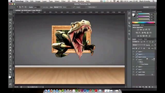 Speed art - Living picture ( #Photoshop CS6 ) | CreativeStation смотреть онлайн