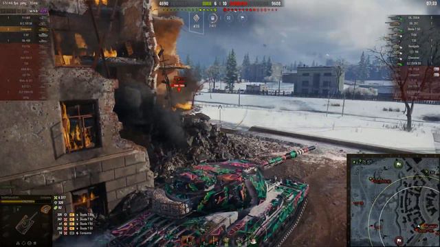 Conqueror - 7 ФРАГОВ - 11К ДАМАГА World of Tanks смотреть онлайн