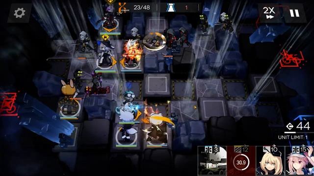 Arknights Grani and The Knights Treasure GT-HX-2 Challenge Guide Low Stars All Stars