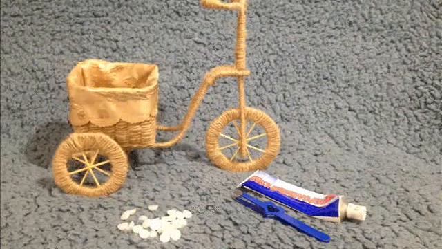 Декоративный велосипед(своими руками) смотреть онлайн