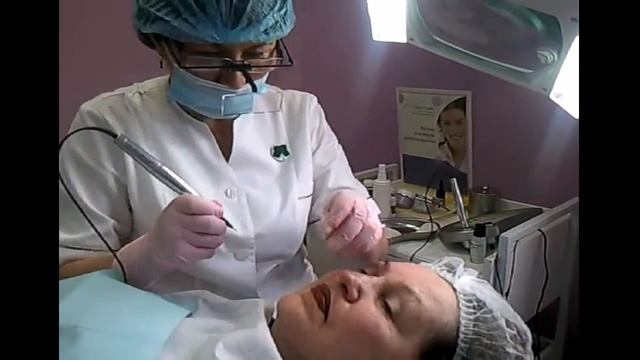 Перманентный макияж губ,видео. смотреть онлайн